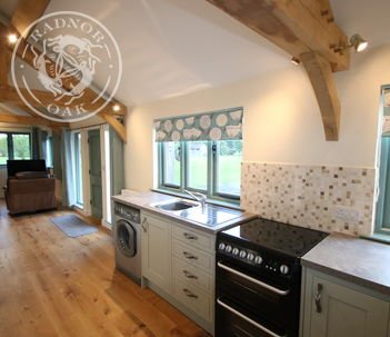 Oak Framed Annexe | Internal | Kitchen | Alternative Accommodation