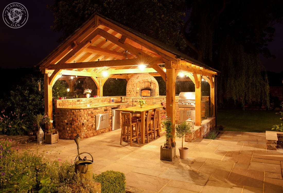Oak gazebo | Hot Tub Enclosure | Outdoor Living | Radnor Oak