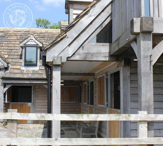 Oak Complex | T-Shaped Design | Accommodation | Stable Block | Garden and Outdoor Storage | Potting Shed | Radnor Oak