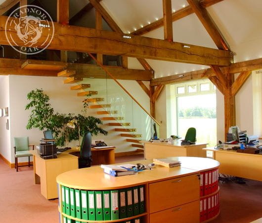Radnor Oak manufacture beautiful oak framed commercial offices