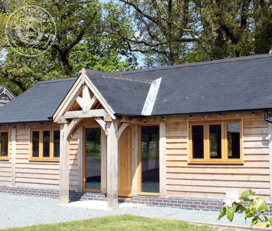 Radnor Oak manufactures oak cabins for holiday lodge parks