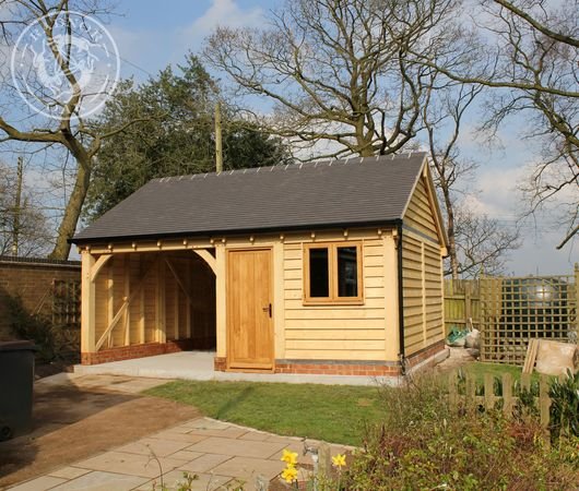 Radnor Oak manufactures oak framed workshops and garden offices.