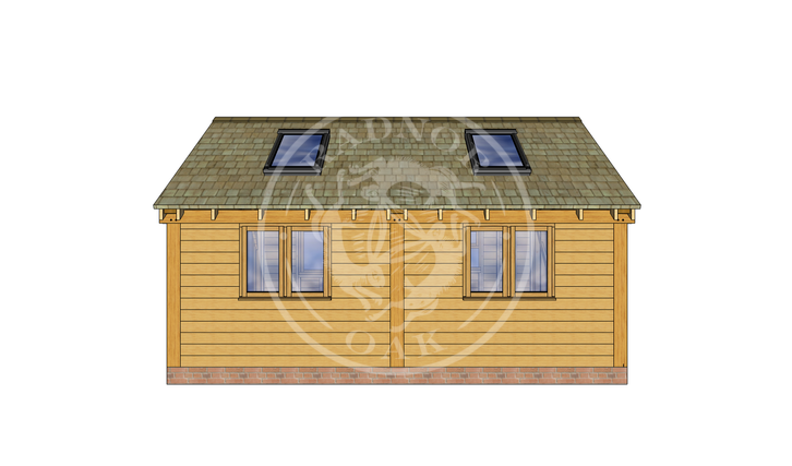 Oak Framed Summerhouse | Radnor Oak | SHL008 | MAIN IMAGE