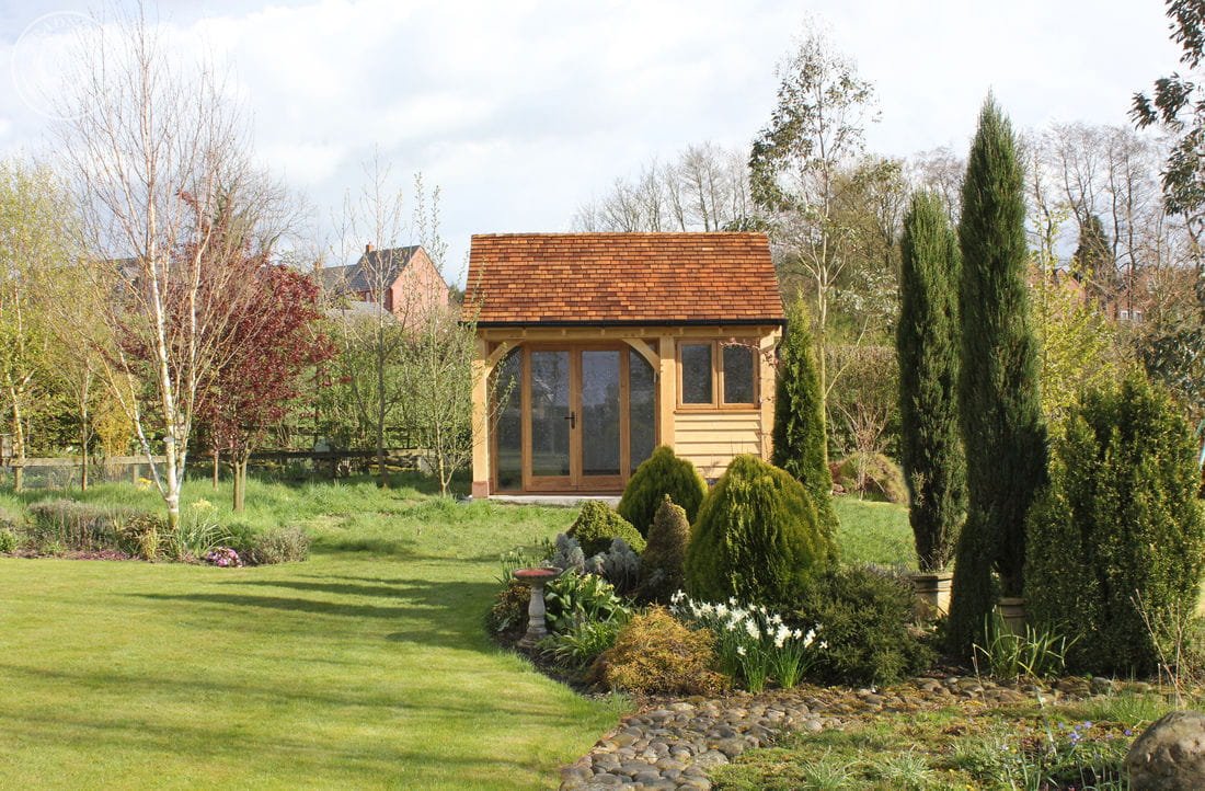 oak framed garden offices offer the perfect solution