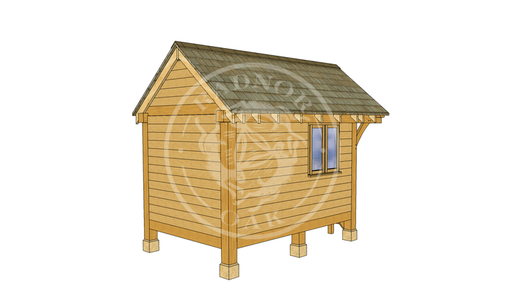 Oak Framed Summerhouse | Radnor Oak | GC001 | LHB
