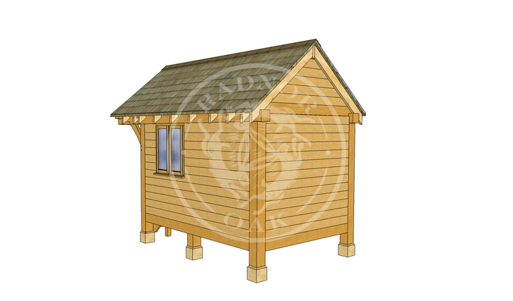Oak Framed Summerhouse | Radnor Oak | GC001 | RHB