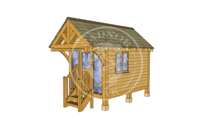 Oak Framed Summerhouse | Radnor Oak | GC001 | RHE