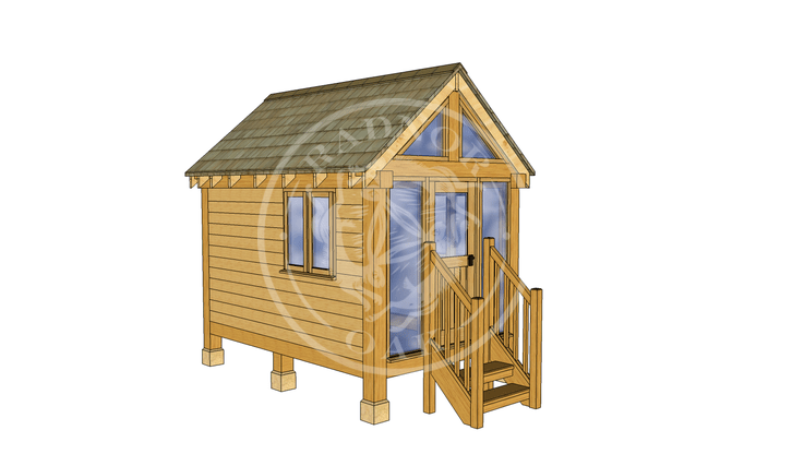 Oak Framed Summerhouse | Radnor Oak | GC002 | LHE