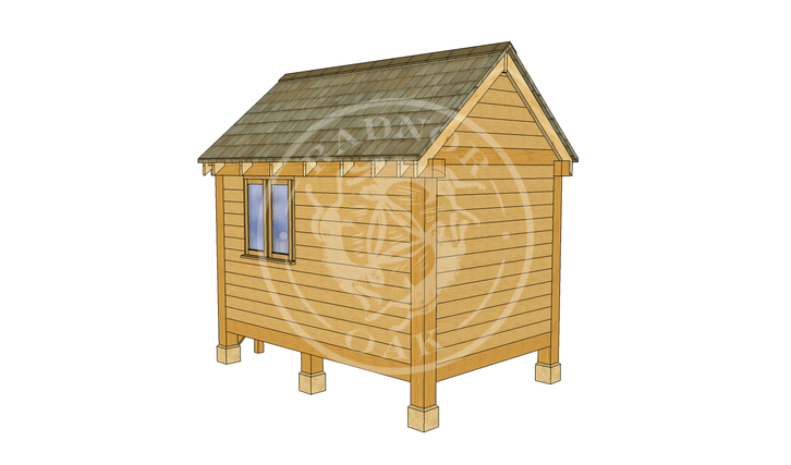 Oak Framed Summerhouse | Radnor Oak | GC002 | RHB