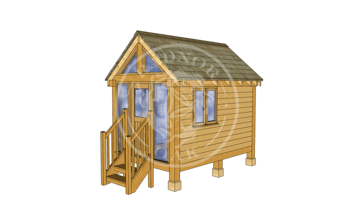 Oak Framed Summerhouse | Radnor Oak | GC002 | RHE