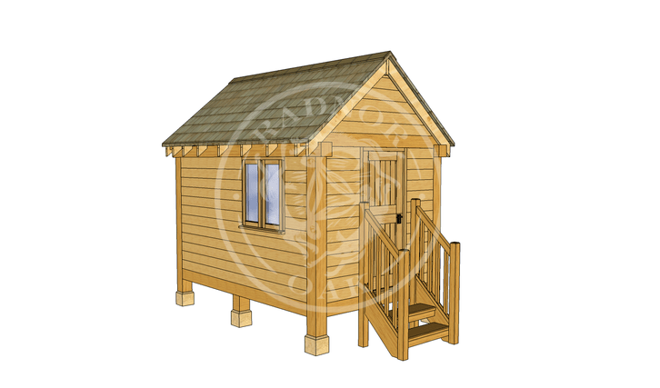 Oak Framed Summerhouse | Radnor Oak | GC003 | LHE