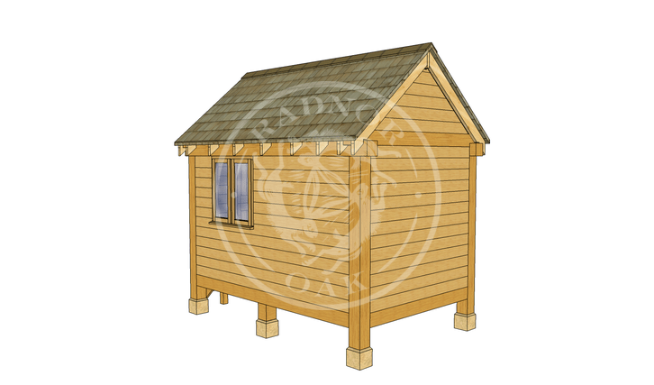 Oak Framed Summerhouse | Radnor Oak | GC003 | RHB