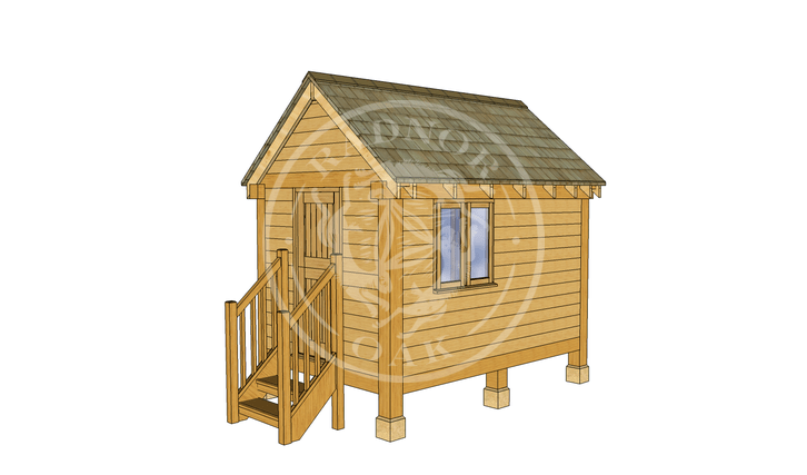 Oak Framed Summerhouse | Radnor Oak | GC003 | RHE