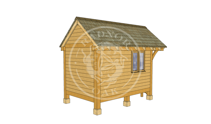 Oak Framed Summerhouse | Radnor Oak | GC004 | LHB