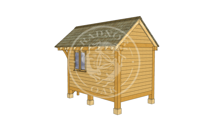Oak Framed Summerhouse | Radnor Oak | GC004 | RHB
