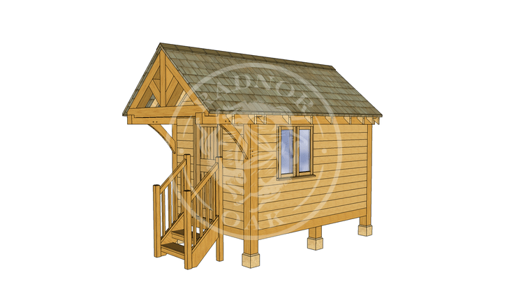 Oak Framed Summerhouse | Radnor Oak | GC004 | RHE