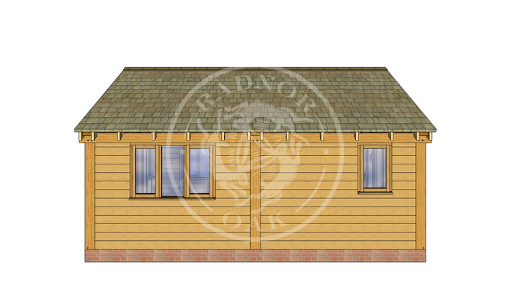 Oak Framed Summer House | Radnor Oak | SHL004 | Main Image