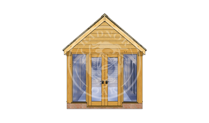 Oak Framed Summer House | Radnor Oak | SHM003 | Main Image