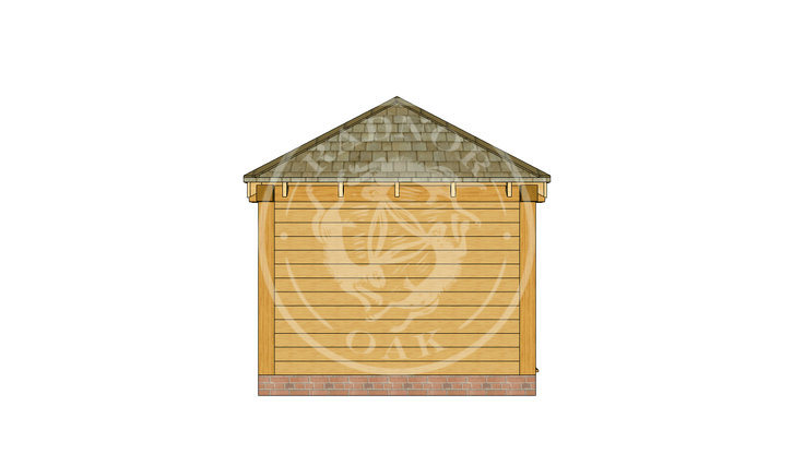 Oak Framed Summerhouse | Radnor Oak | SHS001 | LEFT