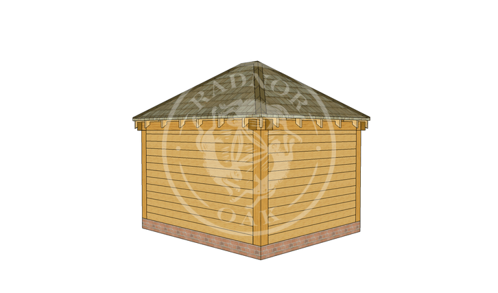 Oak Framed Summerhouse | Radnor Oak | SHS001 | LHR