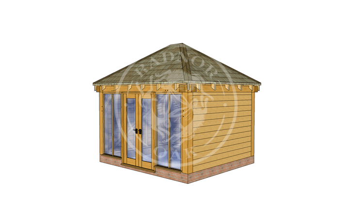 Oak Framed Summerhouse | Radnor Oak | SHS001 | RHE