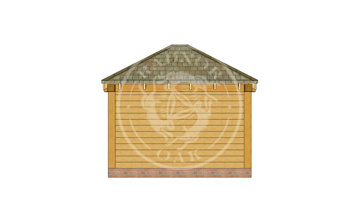 Oak Framed Summerhouse | Radnor Oak | SHS002 | Main Image