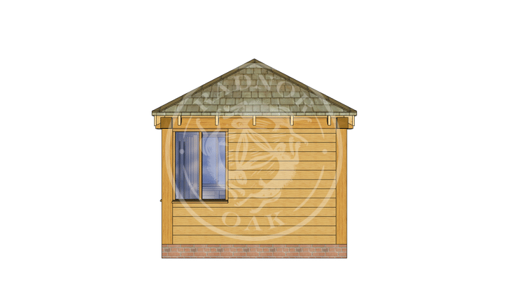 Oak Framed Summer House | Radnor Oak | SHS003 | Main Image