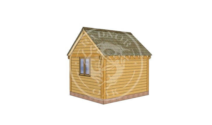 Oak Framed Summer House | Radnor Oak | SHS007 | Main Image